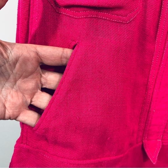 EUC Isabel Marant Cotton pullover top in hot pink - Picture 4 of 7